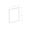 Azar Displays Plexiglass Acrylic Sheets Cut to Size, Clear Plastic Panels, 2PK 179624 - alternate 2